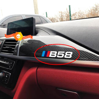 BMW B58 engine decal sticker for window interior exterior fit to 340 440 240 140 540 X3 X4 X5 X6 1